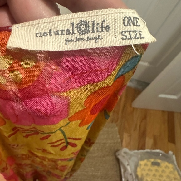 Natural Life Colorful Floral Kimono - Picture 3 of 3